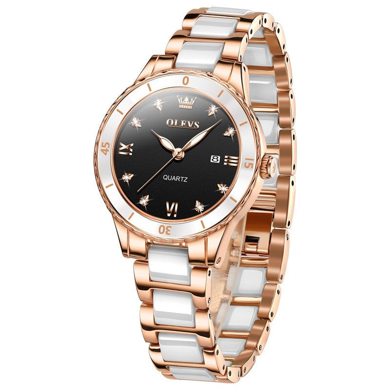 Quartz Watch Electronic Ceramic Women's Watch Women's Watch