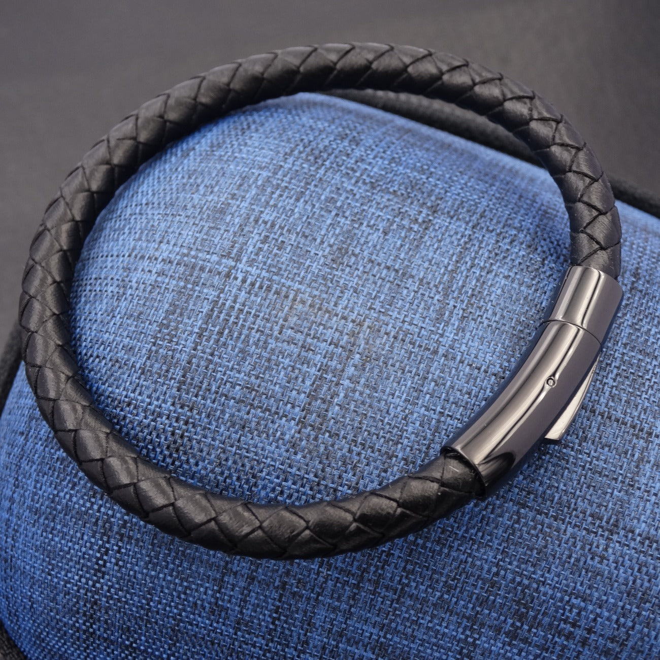 Woven Leather String Men's Bracelet Wrist Ring Fashion