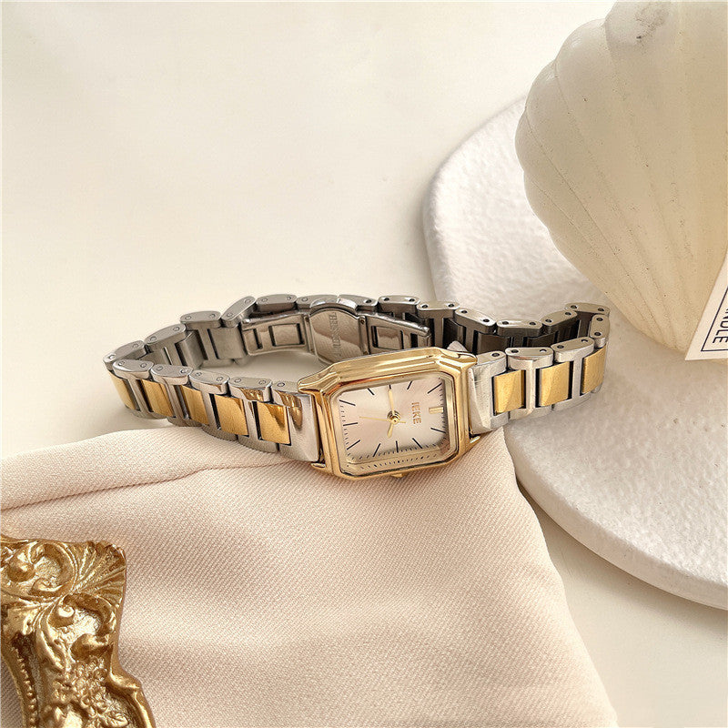 IEKE Simple Cold Style Square Watch Female Student Korean Style